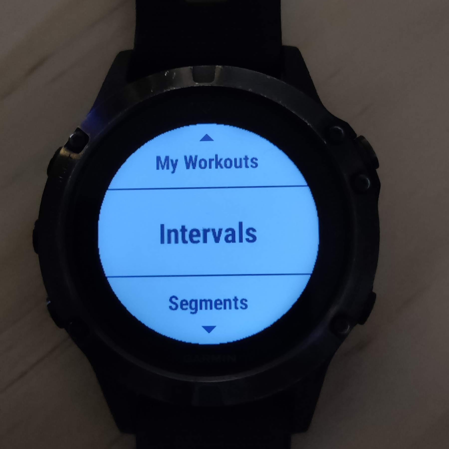 Garmin Interval Training 4