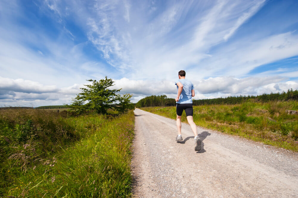 running in the summer